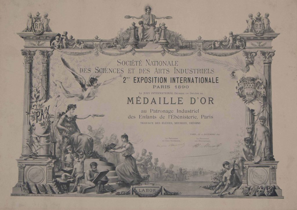 La Bonne Graine médaille d'or exposition internationale 1890